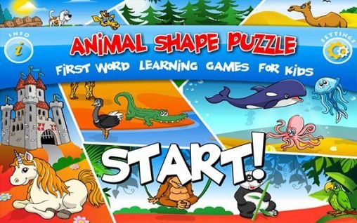 game pic for Kids animal preschool puzzle l
